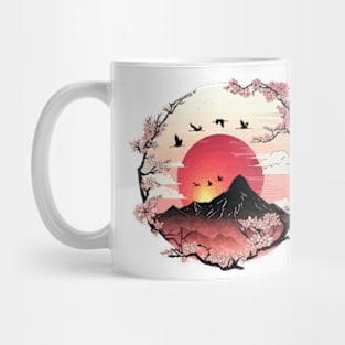 Sunset Mount Zen Mug